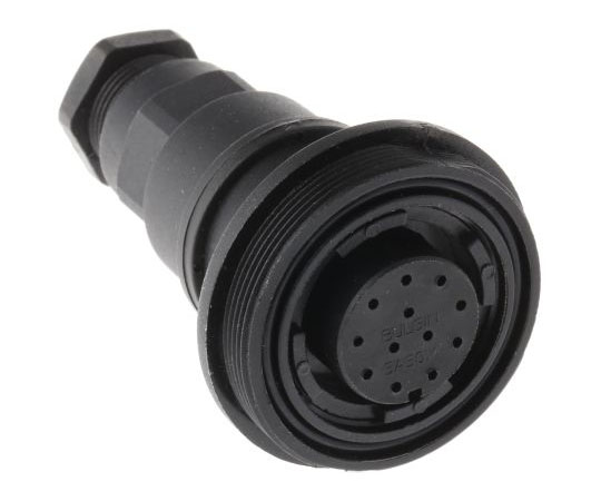 丸形コネクタ　Standard　Buccaneerシリーズ　接触コンタクト：メス　12極