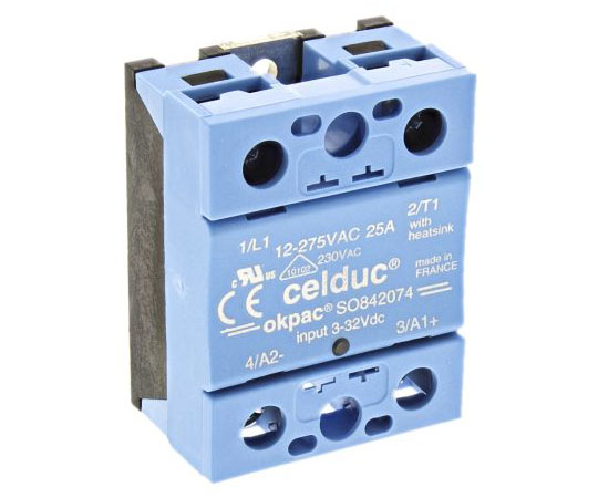 SOLID　STATE　RELAY　25A/12-275VAC