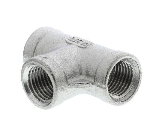 RS PRO  RS PRO Stainless Steel Pipe Fitting, Tee Circular Tee
