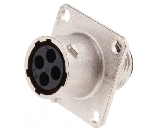 MIL規格丸型コネクタ　UTO　シリーズ　メス　4極