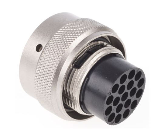 MIL規格丸型コネクタ　UTO　シリーズ　オス　19極