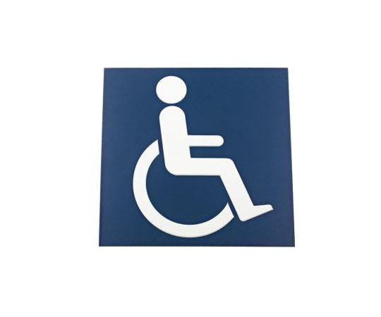 視覚障害者用サイン　粘着シート