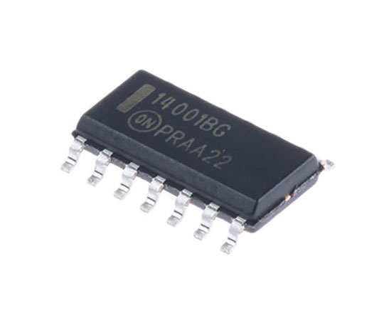4000シリーズ ロジックゲート 14-Pin SOIC 2-入力 1セット（55個入） MC14001BDG
