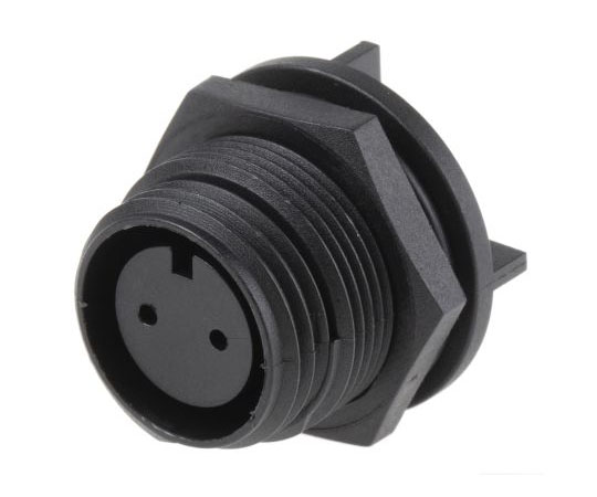 丸形コネクタ　Buccaneer　400シリーズ　接触コンタクト：メス　2極