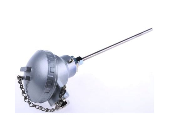 熱電対センサ　Jタイプ　接続ヘッドタイプ　0°C　→　+700°C　200mm　RoHS対応