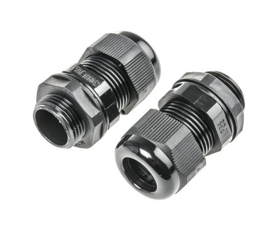 ケーブルグランド 径：M20 材質：ナイロン （ボディ） ロックナット付き 1袋（5個入）