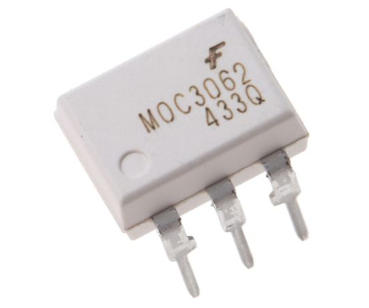 フォトカプラ トライアック出力 1 6-Pin スルーホール実装 1袋（1000個入）