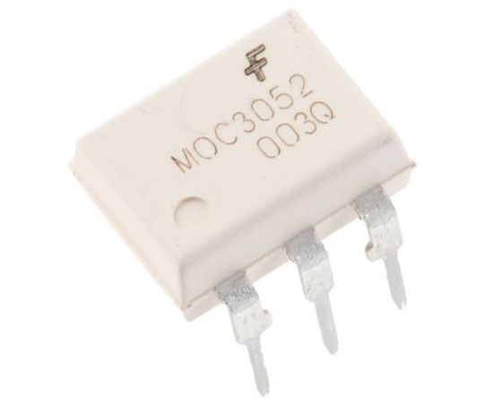 フォトカプラ トライアック出力 1 6-Pin スルーホール実装 1袋（5個入）