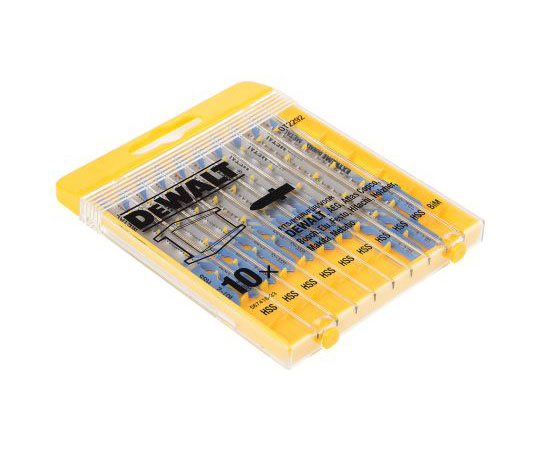 ジグゾーブレードセット　Dewalt　全体長76、82、100　mm　bimetal　カット長さ50;　55;　72mm