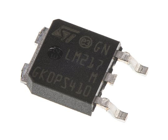 正電圧 3端子レギュレータ 1.2～37 V 200mA 可変出力 表面実装 DPAK 3-Pin 1袋（5個入）