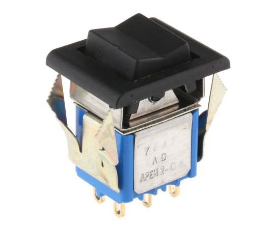 ロッカースイッチ　（アペム社）　黒