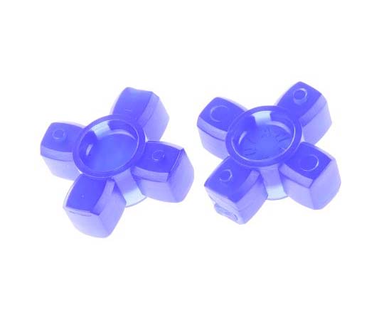 Jaw spider 19mm OD blue 85 durometer 1袋（2個入）