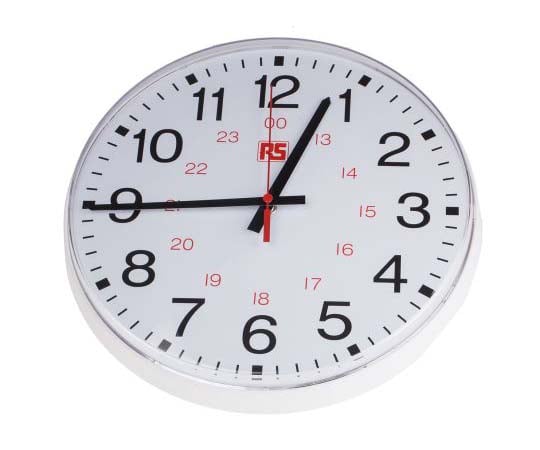 クロック　電池