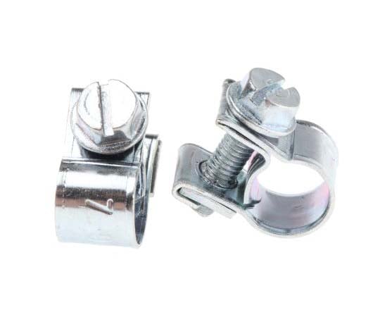 ホースクリップ 7 → 9mm 9mm 鋼 1袋（10個入）