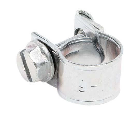 ホースクリップ 9 → 11mm 9mm 鋼 1袋（10個入）