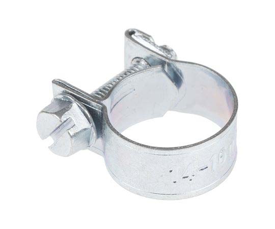 ホースクリップ 14 → 16mm 9mm 鋼 1袋（10個入）