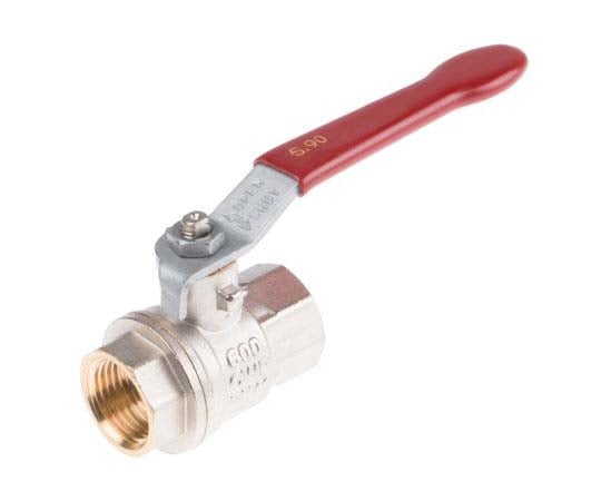 高圧ボール弁　真鍮