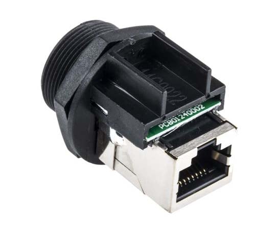 RJ45レセプタクル　ジャムナット