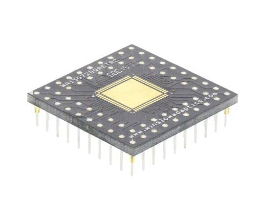 IC変換アダプタ　64ピン　メス　QFN　64極　0.5　mm　2.54　mm　ピッチ