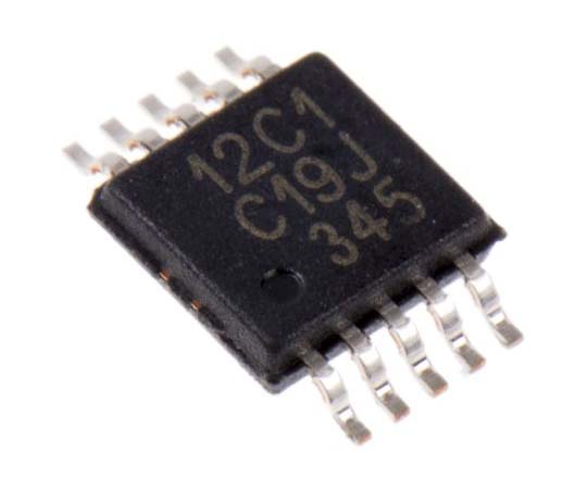 FSK OOK RFトランスミッタ（トランスミッタ IC）IC 10-Pin MSOP 1セット（50個入） SI4012-C1001GT