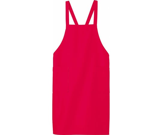 エプロン　レッド　F