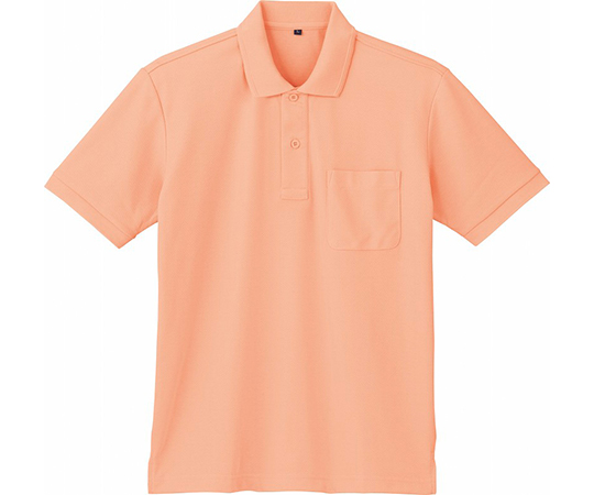 63-7863-41 半袖ポロシャツ ライト 4L 85874 適切な価格 メーカー直送 オレンジ