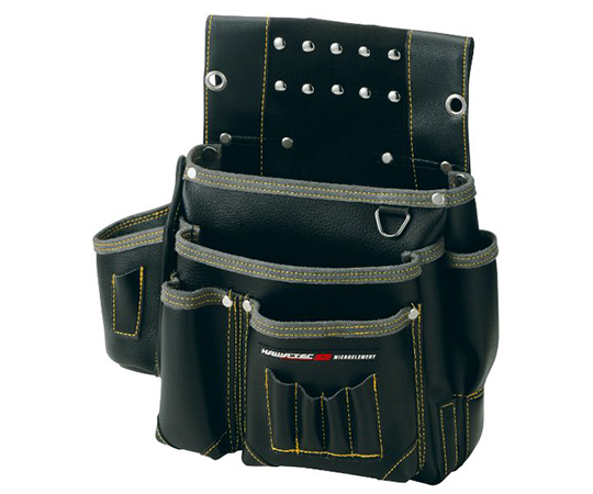 仮枠釘袋　墨ツボ差付　大　ブラック