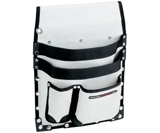 土方君　仮枠鋲止メ釘袋　超頑丈　ホワイト