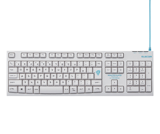 取扱を終了した商品です モンスターハンターワールド アイスボーン 有線キーボード Tk Mhw02wh 63 74 Axel アズワン 取扱を終了した商品です モンスターハンターワールド アイスボーン 有線キーボード Tk Mhw02wh 63 74 Axel アズワン