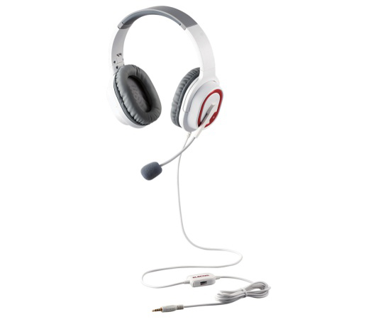 ゲーミングヘッドセット　ホワイト