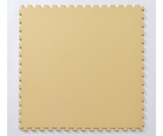 エッグクッションマット ベージュ 1組（4枚入）