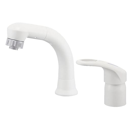 シングルスプレー混合栓　ホース引き出し式