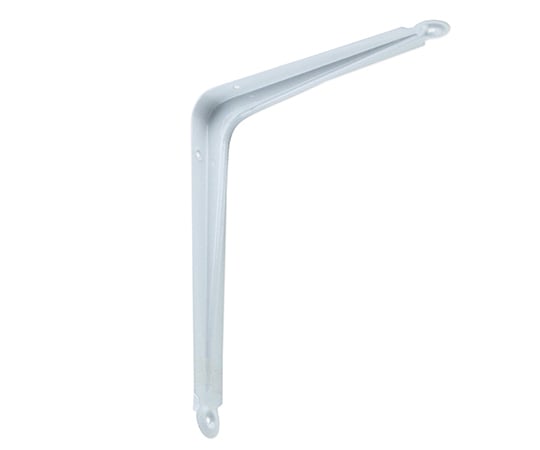 L型棚受　バラ　白　200mm×250mm