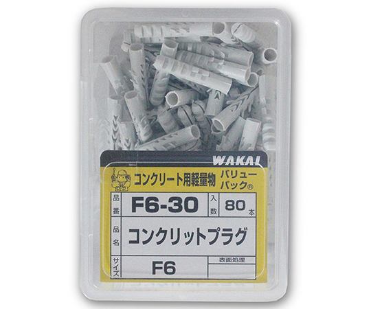 コンクリットプラグ　6×30mm　80個入