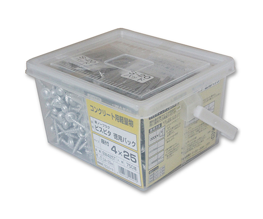 ビスピタ徳用座付　4.0mm×25mm　750個入