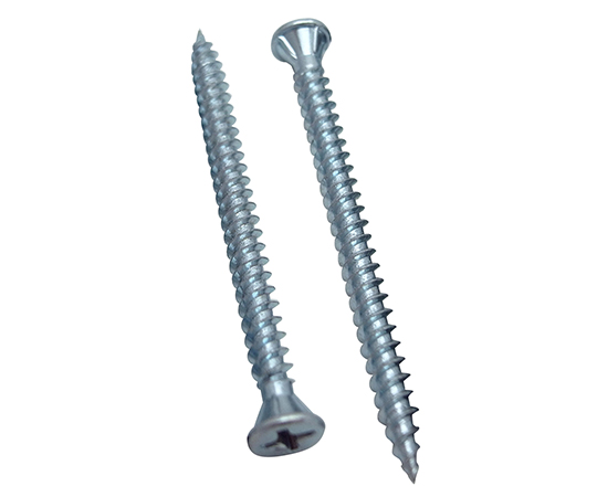 角スタッド一発ビス　シルバー　3.8×51mm　500個入