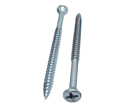 角スタッド一発ビス　シルバー　3.8×65mm　300個入