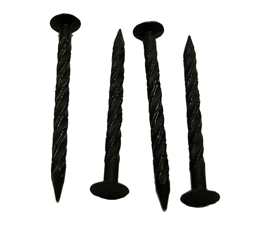 焼杉板釘　皿頭布目　1kg　14×32mm