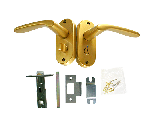 Jレバーパック表示錠　サテンゴールド