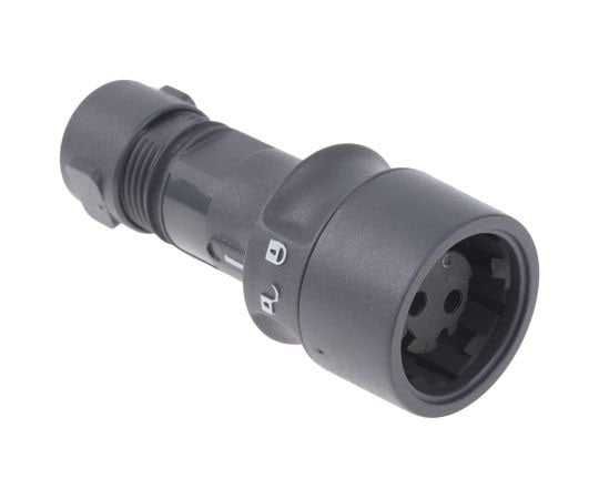 丸形コネクタ　Buccaneer　6000シリーズ,　接触コンタクト：メス,　2極　オス