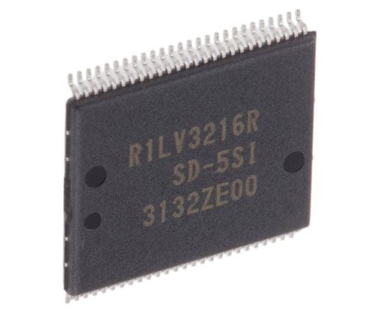 取扱を終了した商品です］ルネサス SRAM 32Mbit, 2Mワード x 16ビット, 2.7 → 3.6 V, 52-Pin 3.6 V  R1LV3216RSD-5SI#B0 63-7952-88 【AXEL】 アズワン