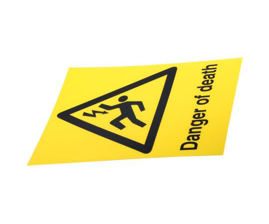 63 7965 95 危険警告ラベル Danger Of Death 英語 Pc 黒 黄 300 X 400mm 776 09 Axel アズワン 63 7965 95 危険警告ラベル Danger Of Death 英語 Pc 黒 黄 300 X 400mm 776 09 Axel アズワン