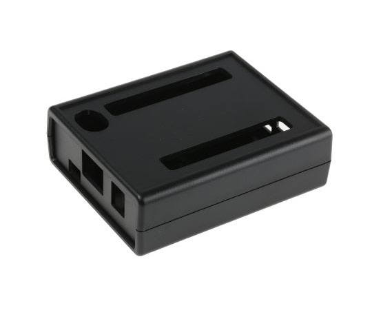 拡張ボードケース, BeagleBone 用 ケース, ABS樹脂, 黒 1593HAMDOGBK