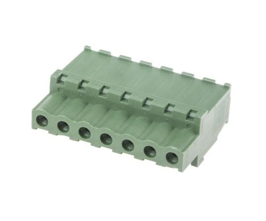 基板用端子台, 5.08mmピッチ , 1列, 7極, 緑 1袋（5個入）
