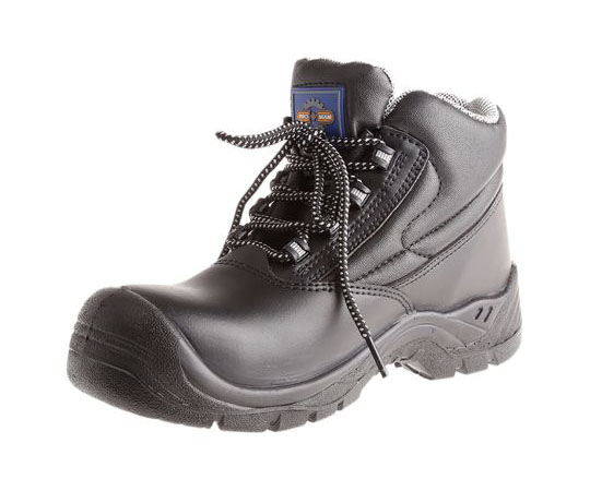 ［取扱停止］安全靴　メンズ　黒　ブーツタイプ日本サイズ25cm（UK6） 790-4031