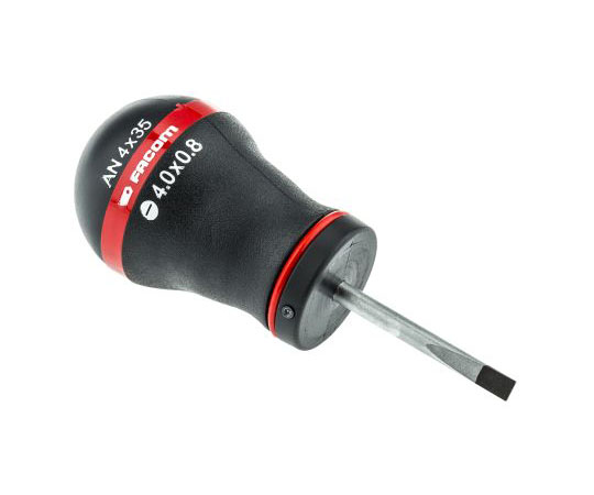 スクリュードライバ　ショートブレード　マイナス