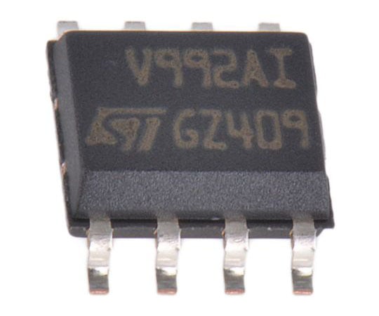 シングル 高精度オペアンプ, 2.5 ～5.5 V,2 表面実装, 8-Pin SOIC 1袋（5個入）