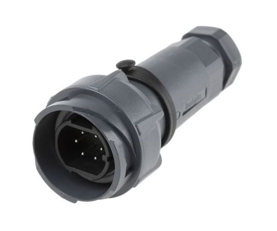 丸形コネクタ　Buccaneer　7000シリーズ,　接触コンタクト：オス,　6極　オス