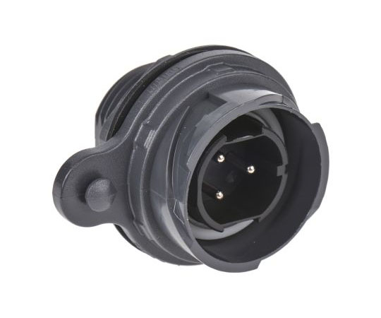 丸形コネクタ　Buccaneer　7000シリーズ,　接触コンタクト：オス,　3極　メス