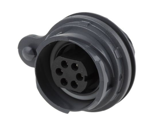 丸形コネクタ　Buccaneer　7000シリーズ,　接触コンタクト：メス,　6極　オス